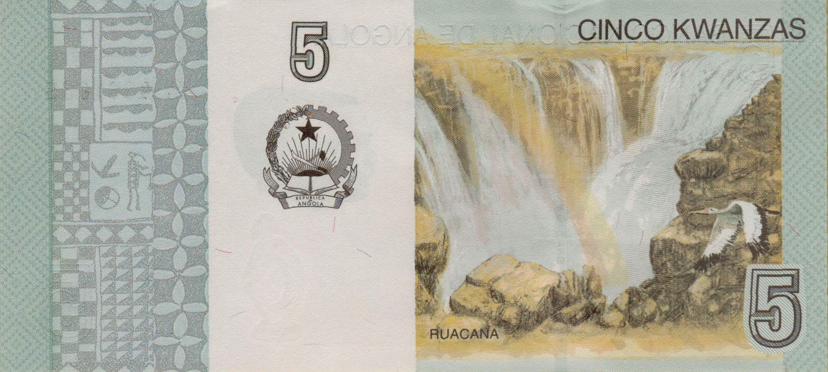Angola 5 2012 UNC P-151A - Image 2